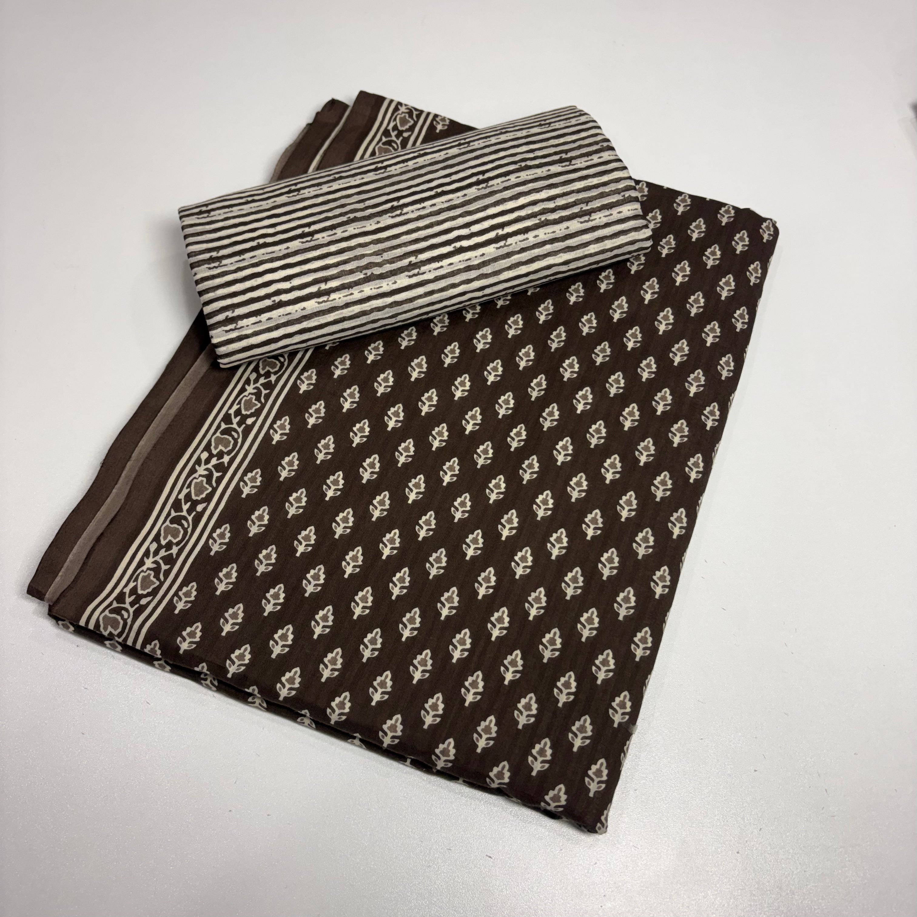 Coffee Brown Cotton Set