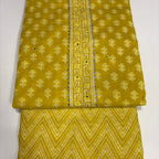 Mango Yellow Cotton Set