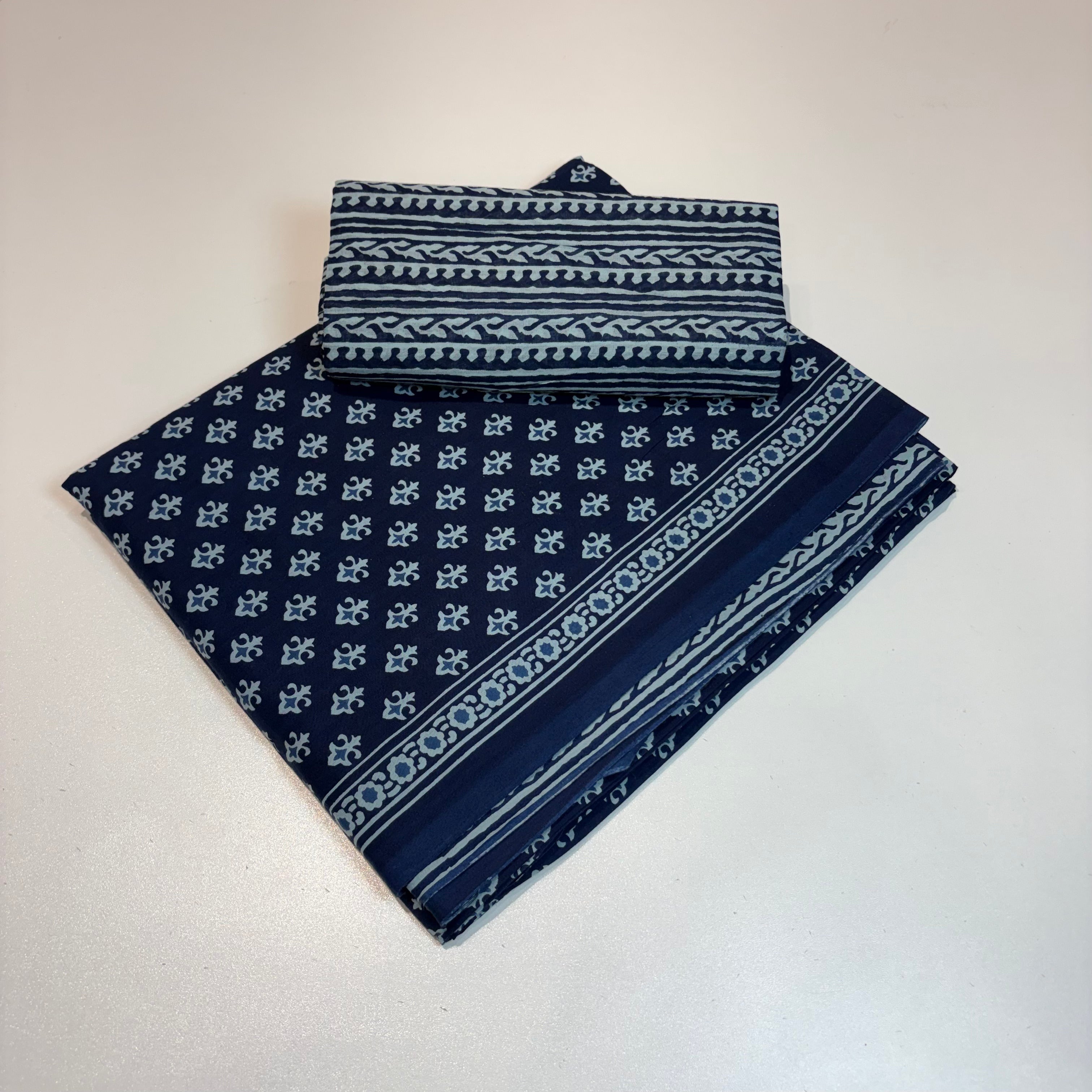 Indigo Blue Cotton Set