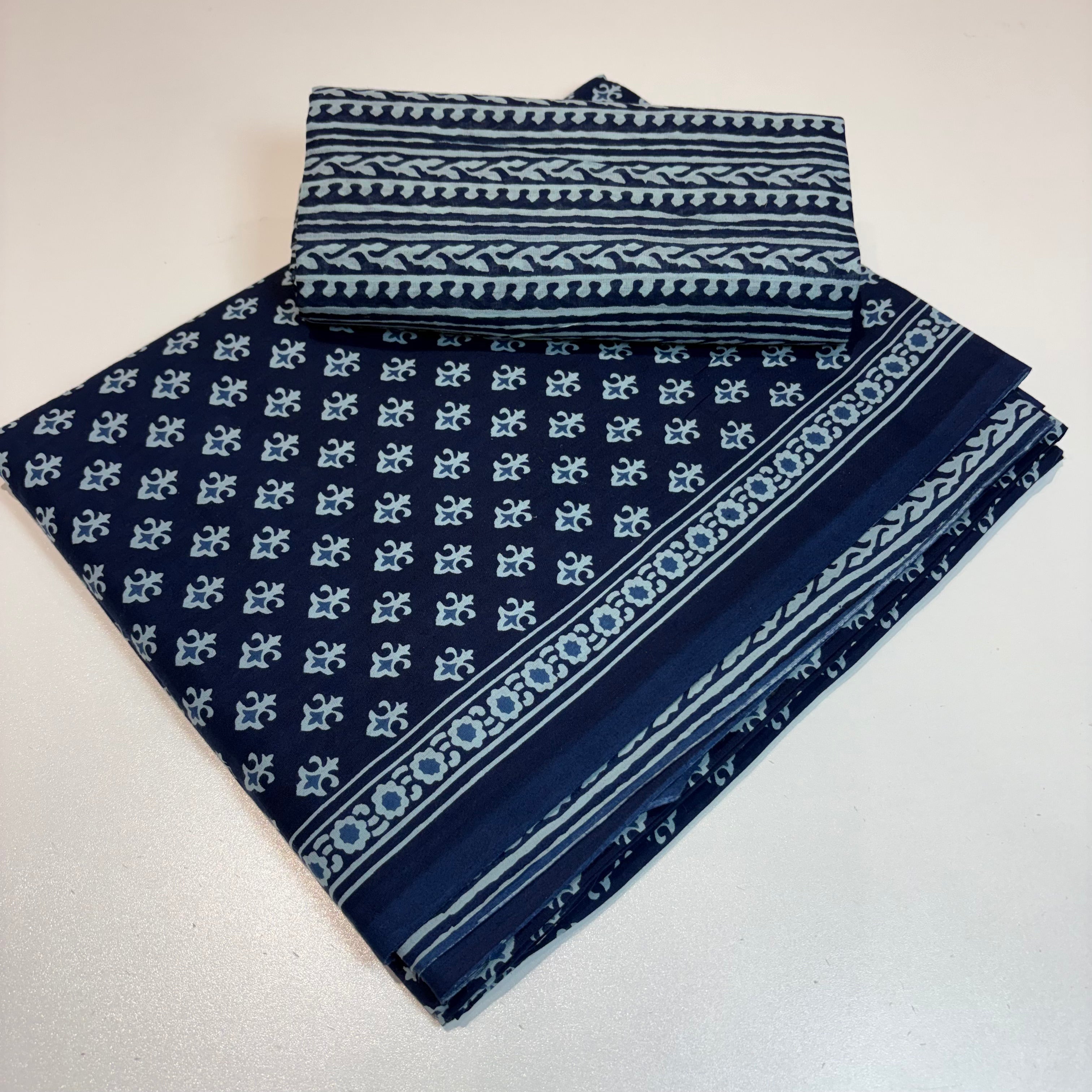 Indigo Blue Cotton Set