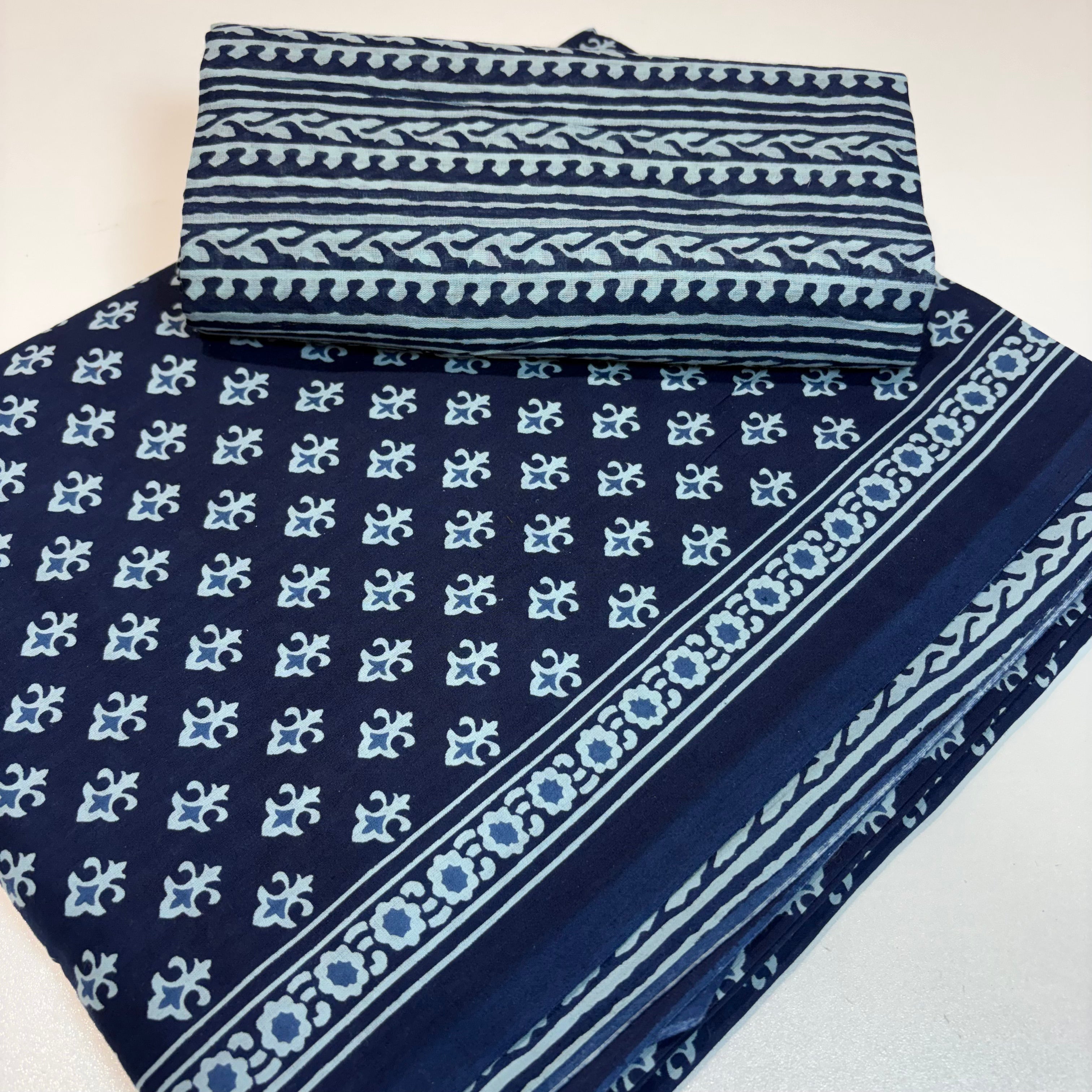 Indigo Blue Cotton Set