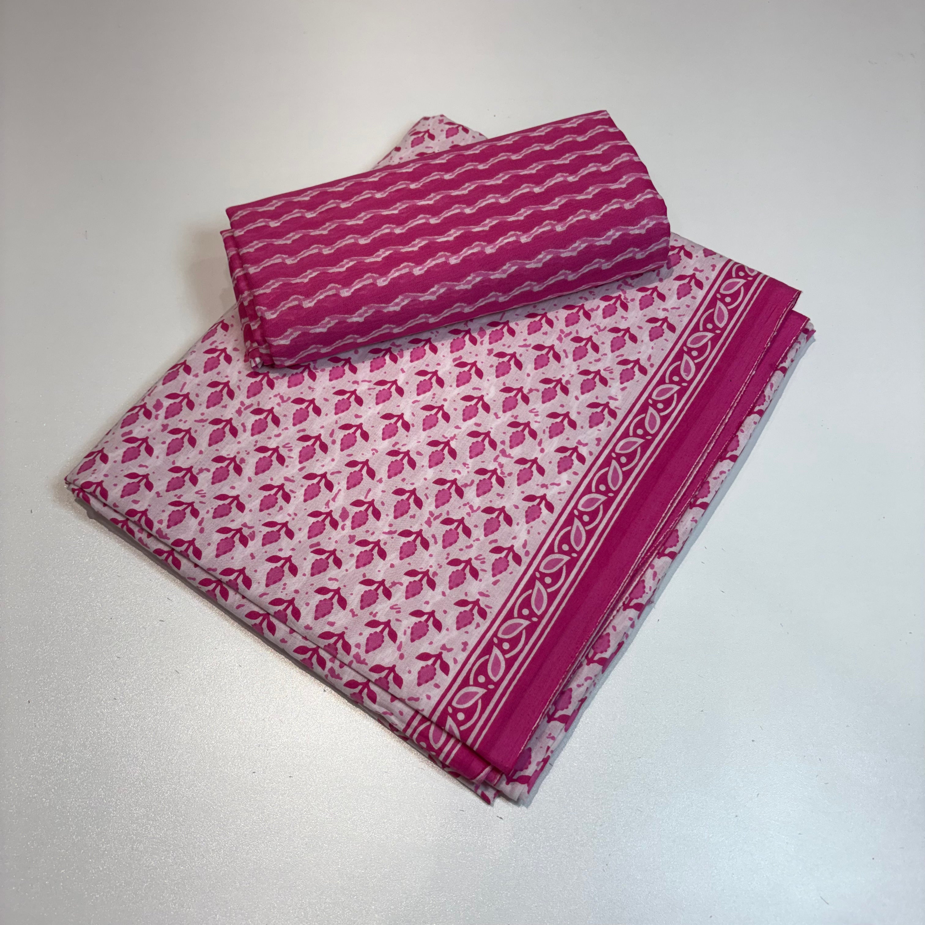 Pink Elegance Cotton Set