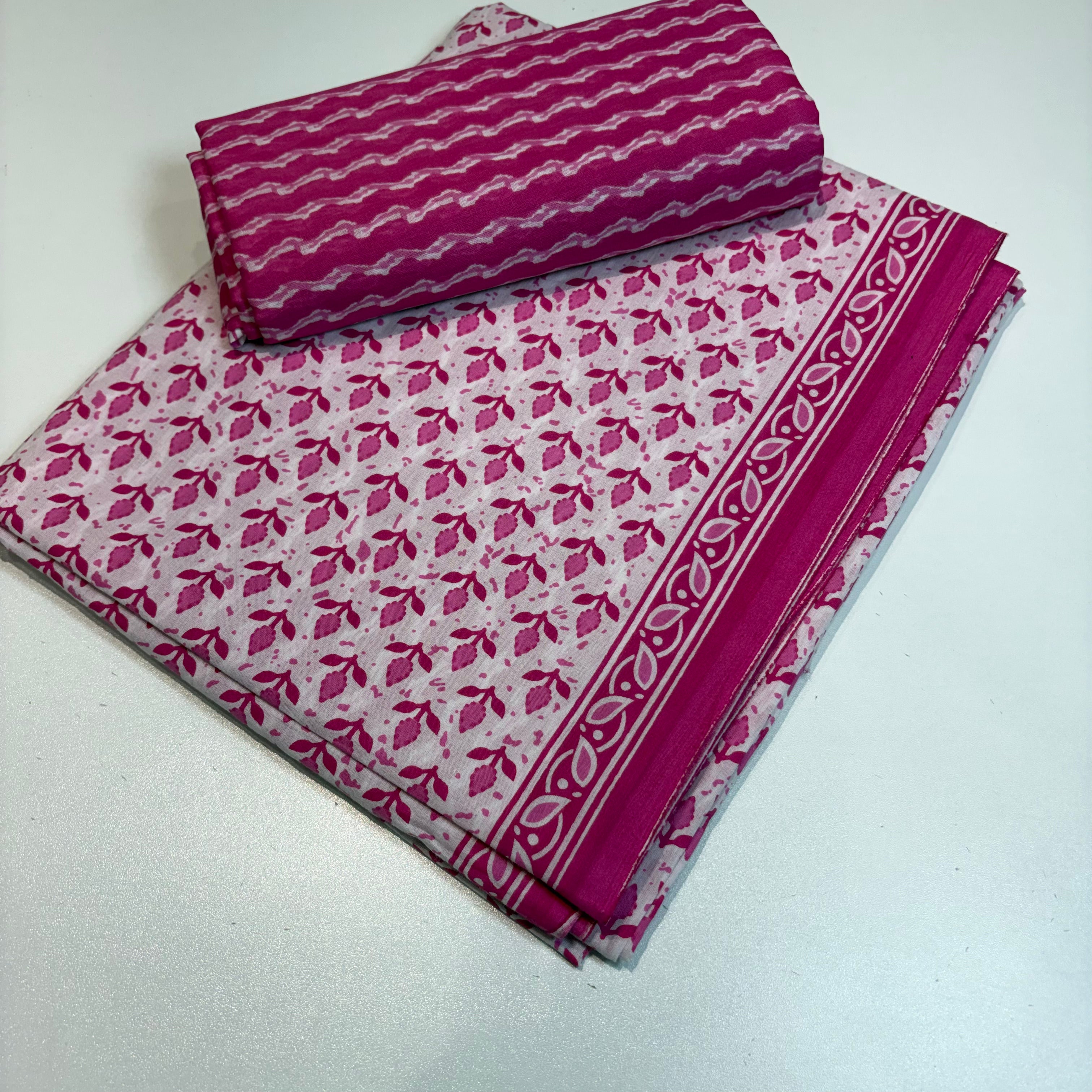 Pink Elegance Cotton Set