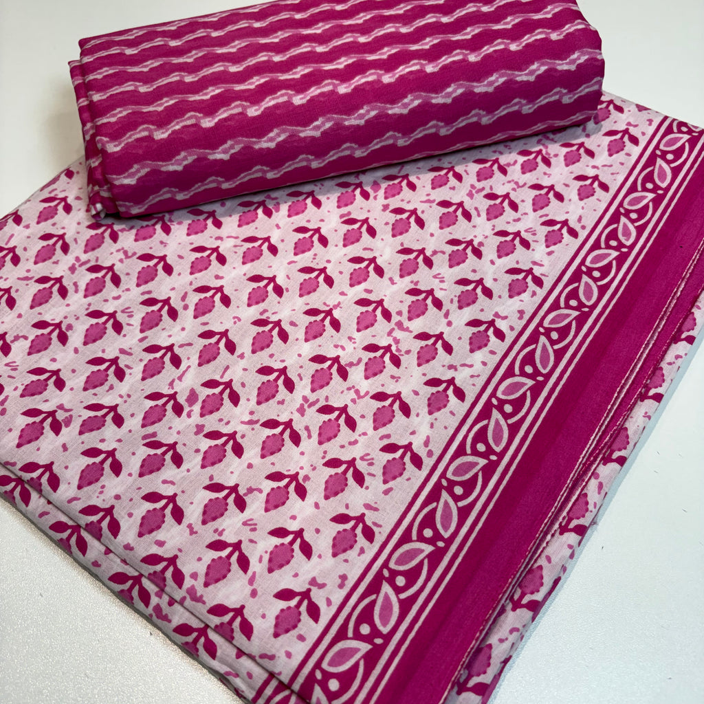 Pink Elegance Cotton Set