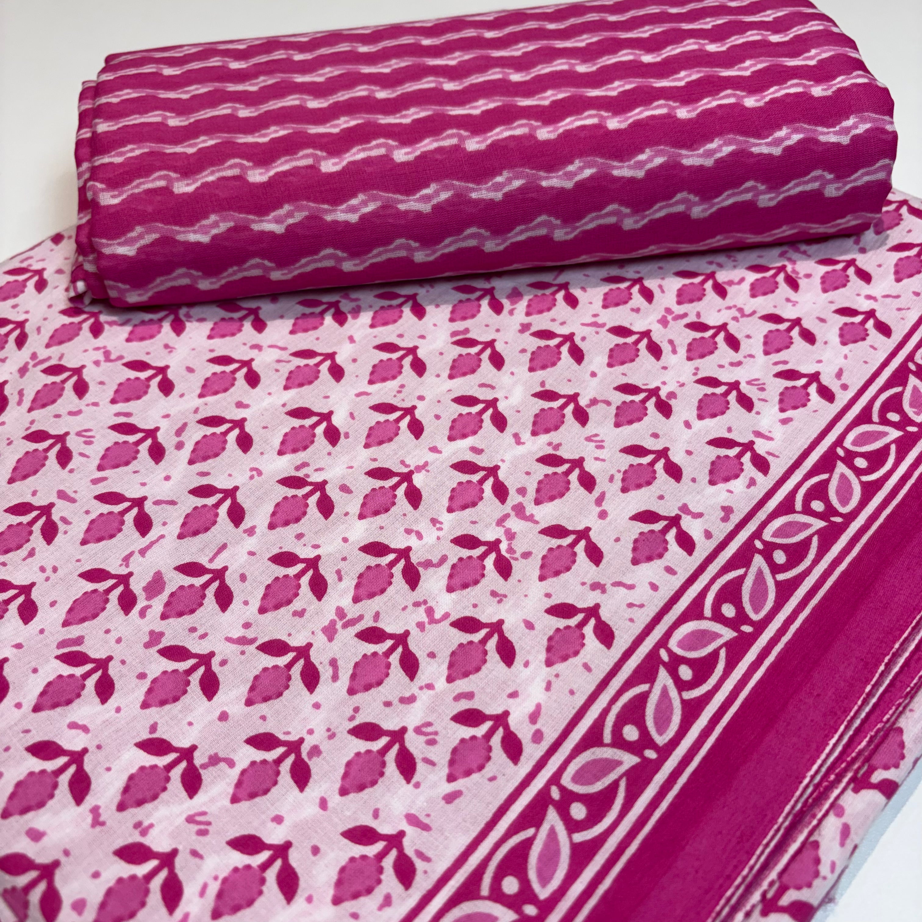 Pink Elegance Cotton Set