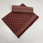 Maroon Elegant Cotton Set