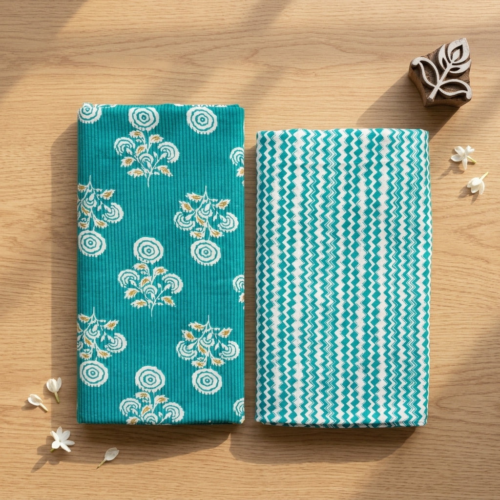 Mint Green Cord Set Material
