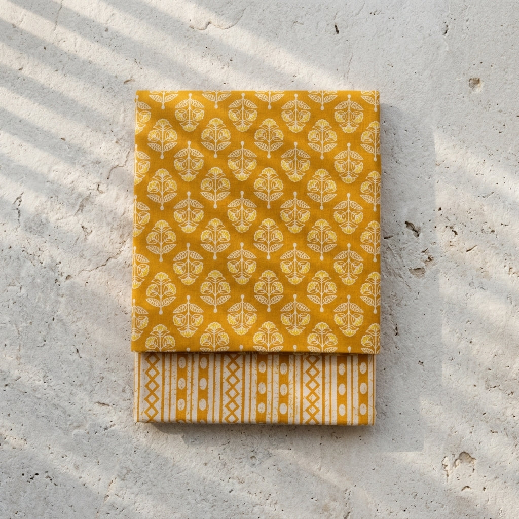 Mustard Yellow Cotton Cord Set
