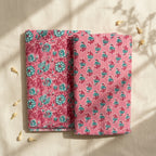 Pink Cotton Cord Set