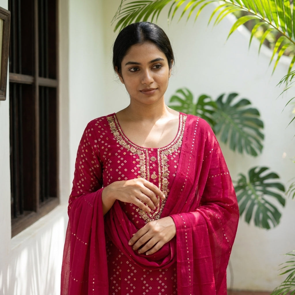Rani Pink Party Wear
