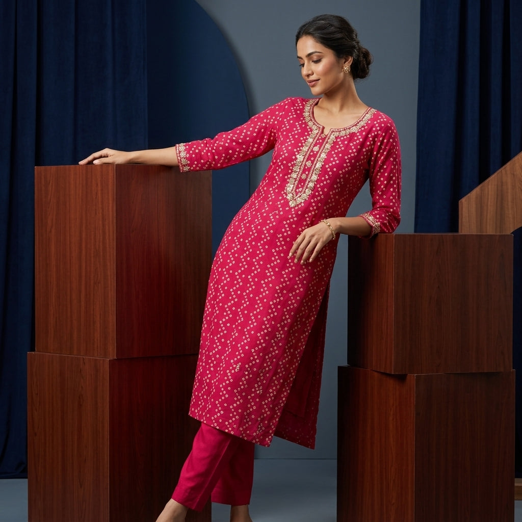 Rani Pink Party Wear