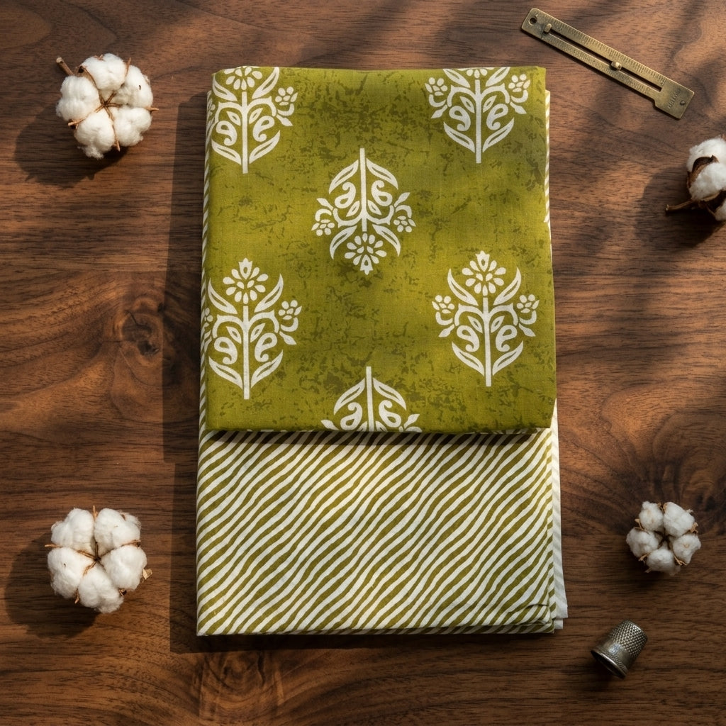 Olive Green Cord Set