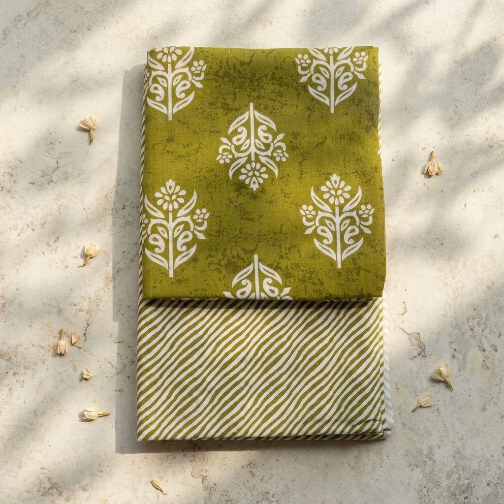 Olive Green Cord Set