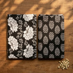 Black Cotton Set With Dupatta