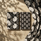 Black Cotton Set With Dupatta