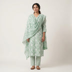 Pastel Green Cotton Set