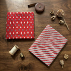 Red Cotton Cord Set Material
