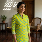 Lyril Green Cord Set Cotton
