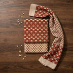 Brick Orange With Dupatta Cotton Set