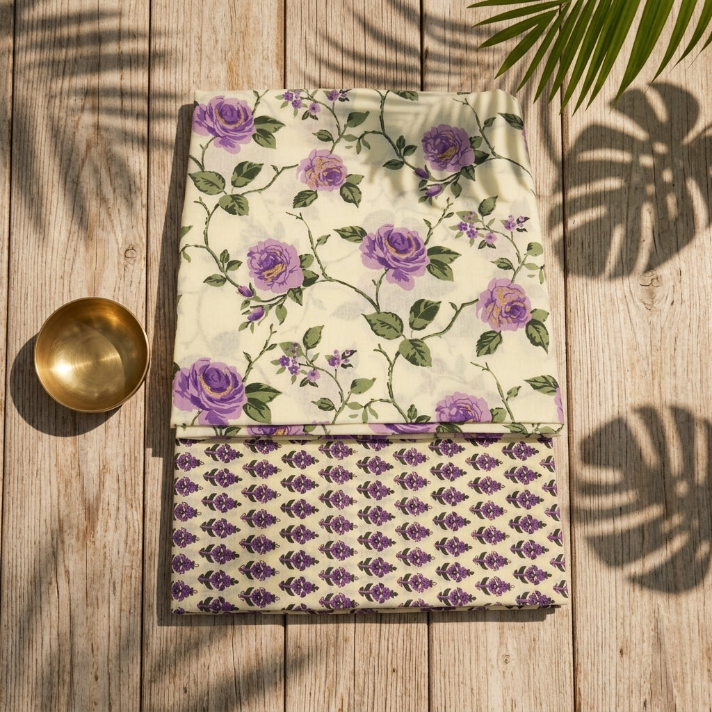 Violet Rose Cord Set Cotton