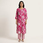 Magenta Cotton Cord Set
