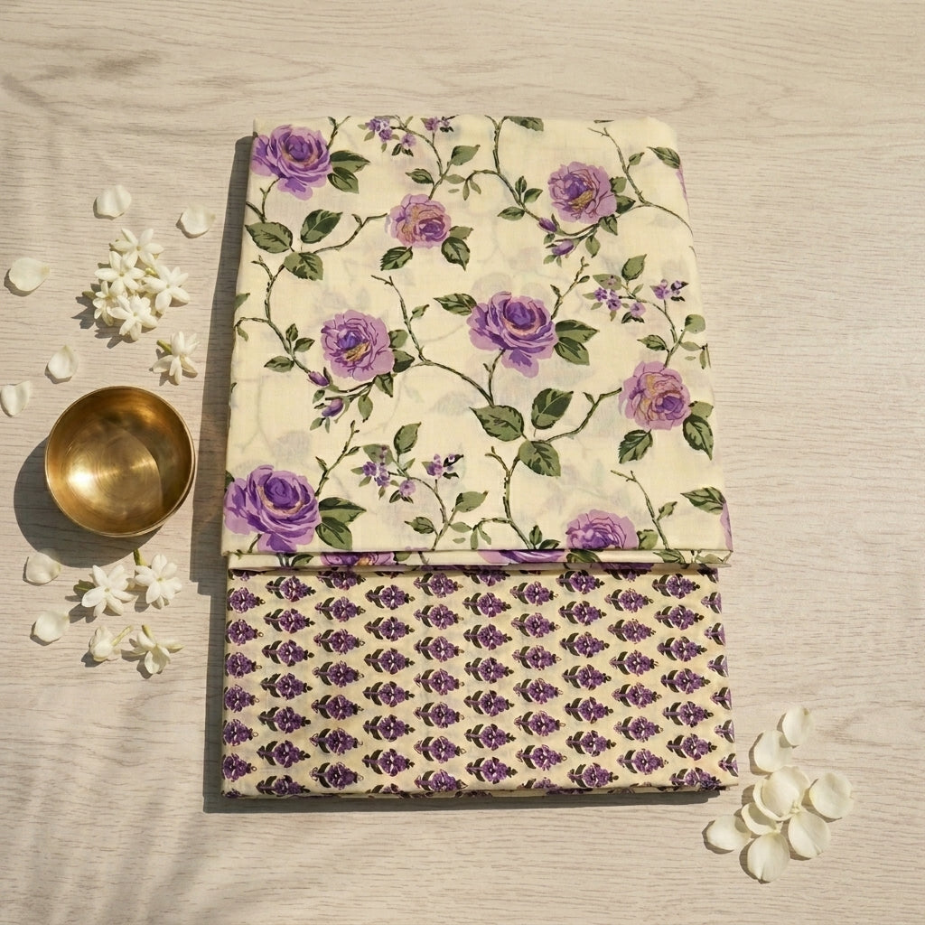 Violet Rose Cord Set Cotton