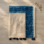 Elegant Occasional Wear Cotton Saree Blue