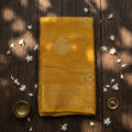 Mustard Yellow Organic Silk Saree