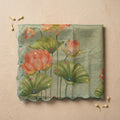 Soft Organza Saree Pastel Green
