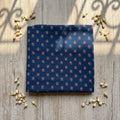 Rayon Deep Blue Top Only Material