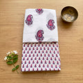 White Mango Design Cord Set Material