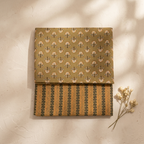 Khaki Colour Cotton Cord Set Material