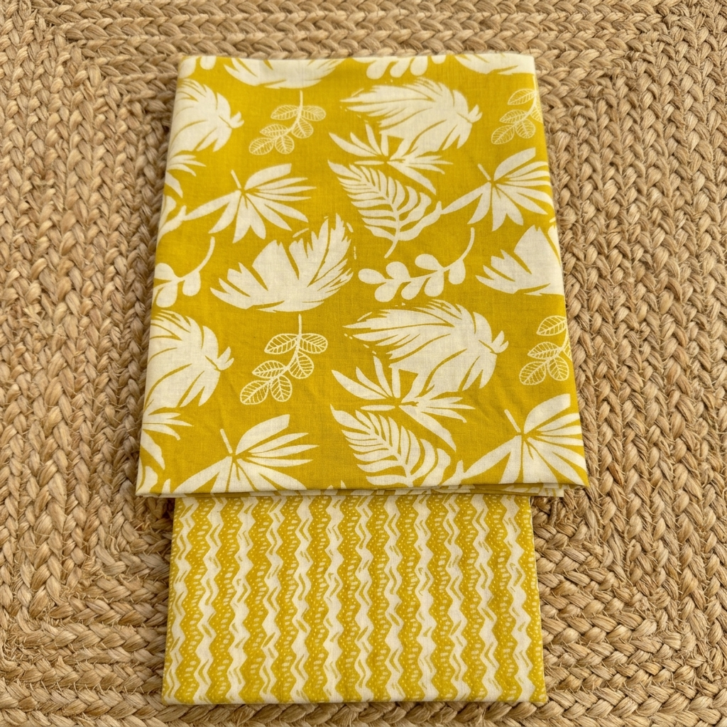 Lemon Yellow Cotton Cord Set