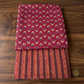 Dark Pink Cotton Cord Set Material