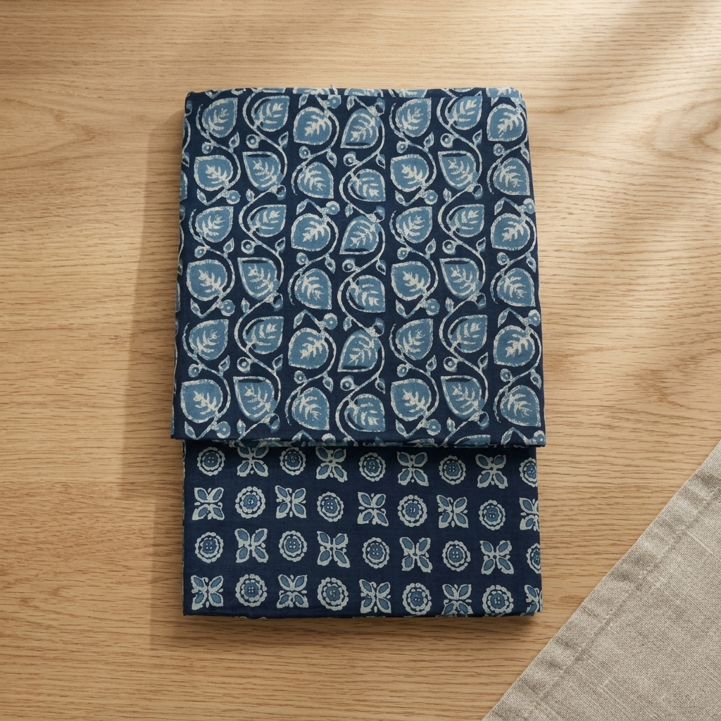 Indigo Blue Cotton Cord Set