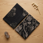 Black Cotton Cord Set