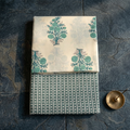 Sea Green And Cream Cotton Cord Set Material