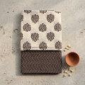 Brown and Cream Cotton Cord Set