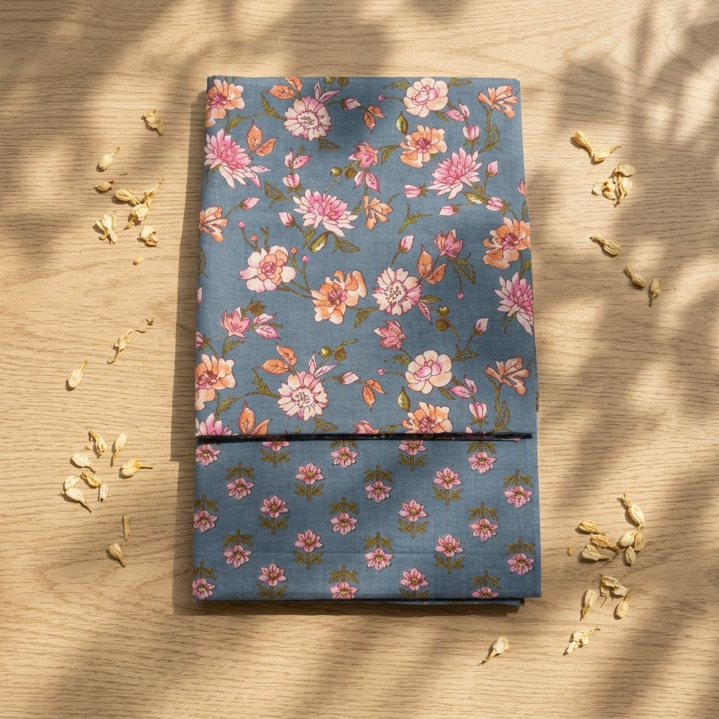 Pastel Blue Cotton Cord Set