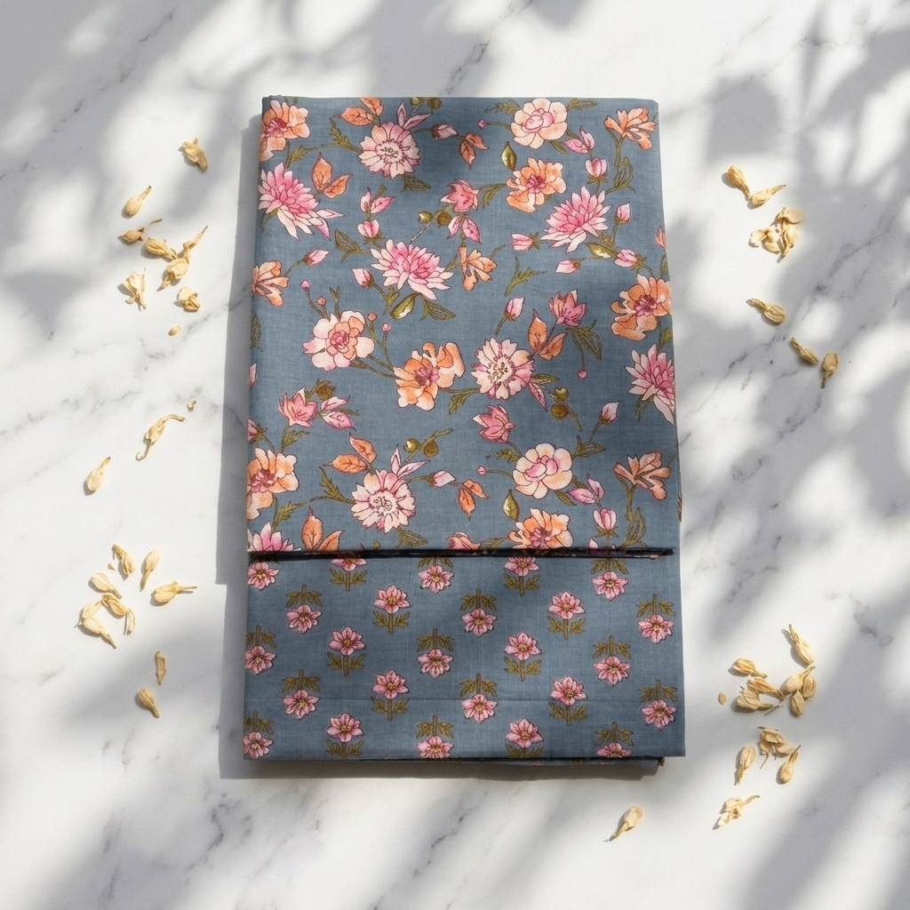 Pastel Blue Cotton Cord Set