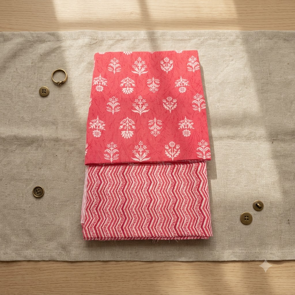 Coral Cotton Cord set