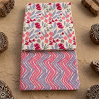 Pink and lavender Elegant cotton cord set