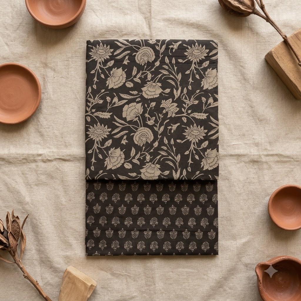 Coffee Brown Cotton Cord Set